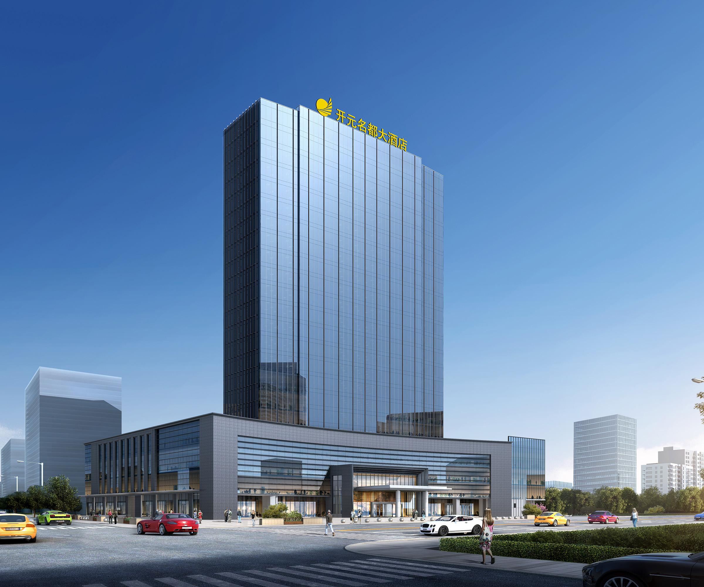 白沙湾--东北面--透视图A